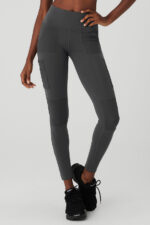 High-Waist Cargo Legging – Anthracite - Image 5