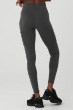 High-Waist Cargo Legging – Anthracite - Image 4