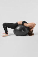 High-Waist Solid Vapor Legging – Black - Image 3