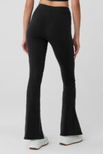 Airbrush High-Waist Flutter Legging – Black - Image 4