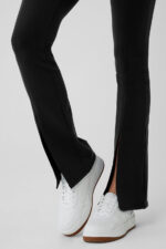 Airbrush High-Waist Flutter Legging – Black - Image 2