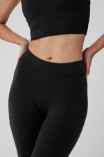 Airbrush High-Waist Flutter Legging – Black - Image 5