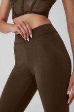 Airbrush High-Waist Flutter Legging – Espresso - Image 5