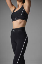 Airlift High-Waist Suit Up Legging – Black/White - Image 2