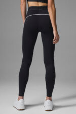 Airlift High-Waist Suit Up Legging – Black/White