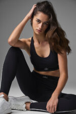 Airlift High-Waist Suit Up Legging – Black/White - Image 5