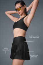 Grand Slam Tennis Skirt – Black - Image 3