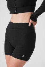 Alolux High-Waist Me Time Short – Black - Image 2