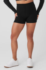 Alolux High-Waist Me Time Short – Black - Image 4