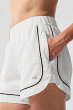 Motivate Track Short – White/Black - Image 4