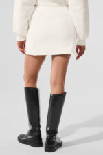Polar Fleece Wintry Mix Skirt – Ivory - Image 5