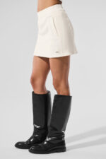 Polar Fleece Wintry Mix Skirt – Ivory - Image 3