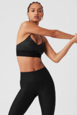 Lavish Bra – Black Glossy/Black - Image 2