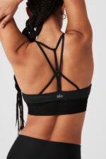Lavish Bra – Black Glossy/Black