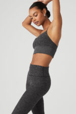 Alosoft Lavish Bra – Dark Heather Grey - Image 4