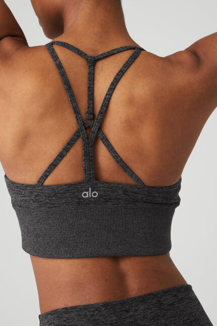Alosoft Lavish Bra – Dark Heather Grey