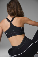 Airlift Suit Up Bra – Black/White - Image 2
