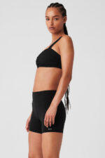 Airbrush Cinch Bra – Black - Image 3