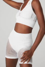 Seamless Open Air Bra – White - Image 5