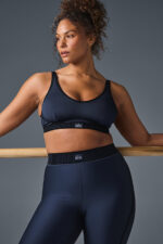 Airlift Line Up Bra – Navy - Image 2