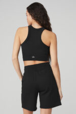 Seamless Delight High Neck Bra – Black - Image 4