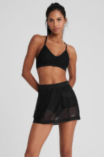 Seamless Open Air Barely There Bra – Black - Image 3