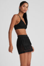 Seamless Open Air Barely There Bra – Black - Image 4