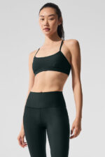 Airlift Intrigue Bra – Charcoal Green - Image 4