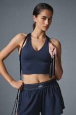 Airbrush Real Bra Tank – Navy
