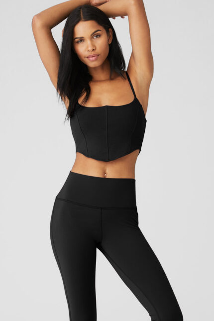 Soft Sculpt Bra Tank – Black