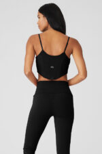 Soft Sculpt Bra Tank – Black - Image 5