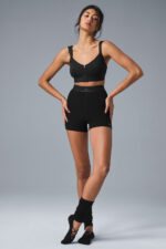 Alosoft Molded Showcase Bra – Black