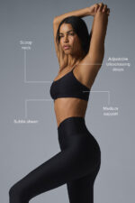 Airlift Intrigue Bra – Black - Image 3