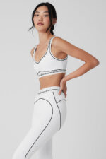 Airbrush Heart Throb Bra – White/Black - Image 3