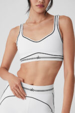 Airbrush Heart Throb Bra – White/Black - Image 5