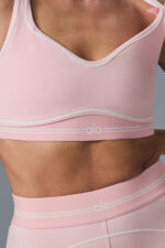 Airbrush Heart Throb Bra – Ballet Pink/White - Image 3