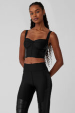 Airlift Winter Warm Cropped Supermoto Tank – Black - Image 2