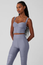 Airlift Winter Warm Cropped Supermoto Tank – Fog - Image 5