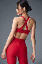 Airlift Strength Bra – Bold Red