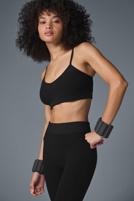 Alosoft Head Start Bra – Black