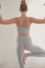Alosoft Head Start Bra – Athletic Heather Grey - Image 3