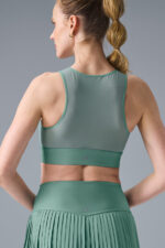 Airlift Mesh Coastline Bra – Botanical Green
