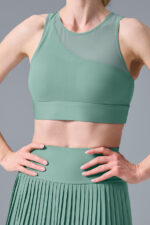 Airlift Mesh Coastline Bra – Botanical Green - Image 4