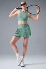 Airlift Mesh Coastline Bra – Botanical Green - Image 2