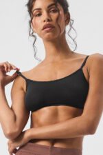 Sheer Glow Bra – Black - Image 2