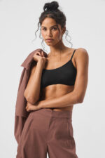 Sheer Glow Bra – Black - Image 3
