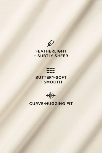 Sheer Glow Bra – Ivory