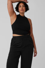 Alosoft Top That Bra Tank – Black - Image 5