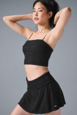 Doubles Only Bra Tank – Black - Image 2