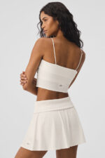 Doubles Only Bra Tank – Ivory - Image 3